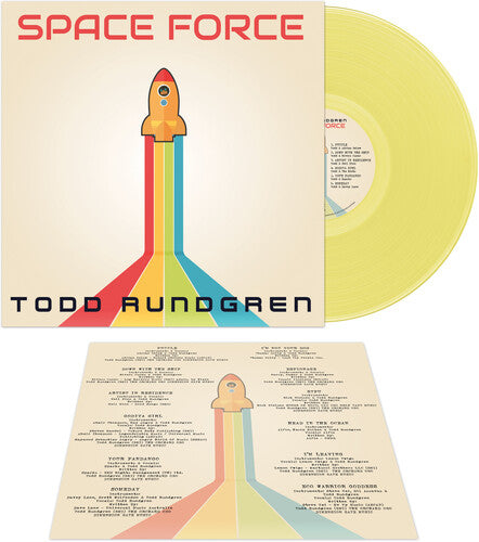 Todd Rundgren: Space Force - Yellow - VINYL LP "VINYLBADGES"