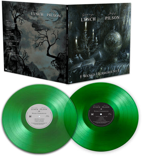 George Lynch: Wicked Underground - Green - VINYL LP "VINYLBADGES"
