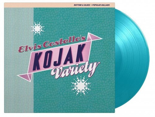 Elvis Costello: Kojak Variety - Limited 180-Gram Turquoise Colored Vinyl - VINYL LP "VINYLBADGES"
