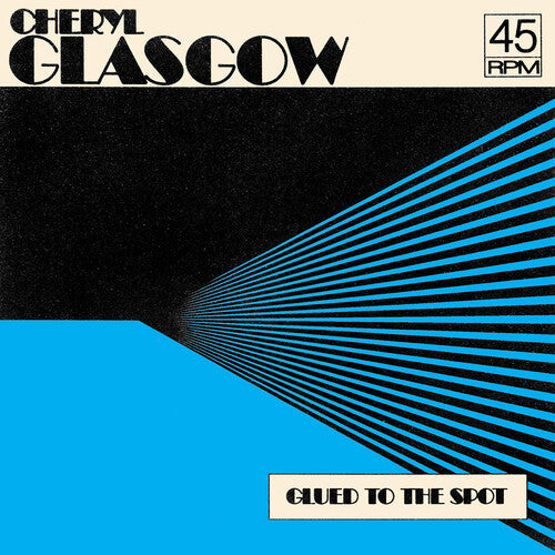 Cheryl Glasgow: Glued To The Spot - Clear Blue - VINYL LP "VINYLBADGES"