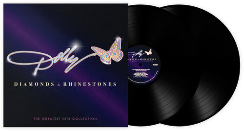 Dolly Parton: Diamonds & Rhinestones: The Greatest Hits Collection - VINYL LP "VINYLBADGES"