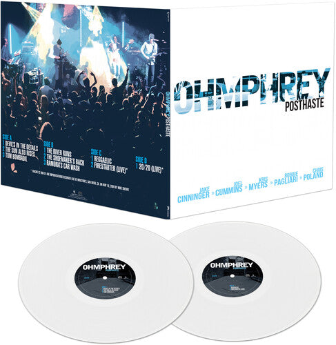 Ohmphrey: Posthaste - White - VINYL LP "VINYLBADGES"