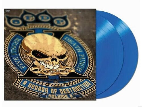 Five Finger Death Punch: A Decade Of Destruction, Vol 2 - Cobalt Blue - VINYL LP "VINYLBADGES"