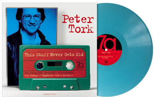 Peter Tork: This Stuff Never Gets Old - 10-Inch Blue Vinyl - VINYL LP "VINYLBADGES"