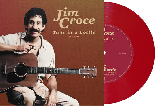 Jim Croce: Time In A Bottle - Red - VINYL LP "VINYLBADGES"