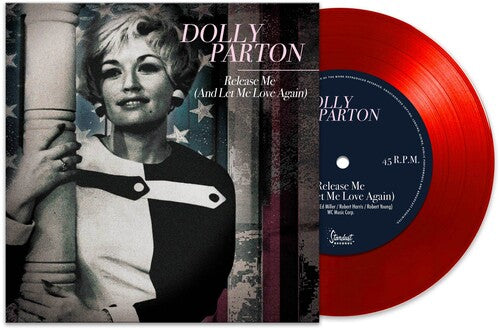 Dolly Parton: Release Me - And Let Me Love Again - Red - VINYL LP "VINYLBADGES"