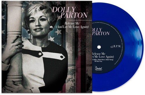 Dolly Parton: Release Me - And Let Me Love Again - Blue - VINYL LP "VINYLBADGES"