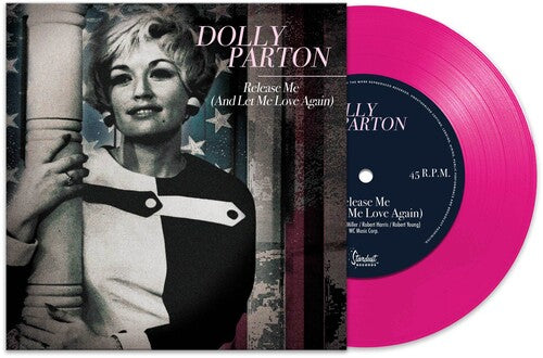 Dolly Parton: Relase Me - And Let Me Love Again - Magenta - VINYL LP "VINYLBADGES"
