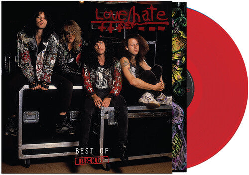 Love/Hate: Best Of - Re-cut - Red - VINYL LP "VINYLBADGES"