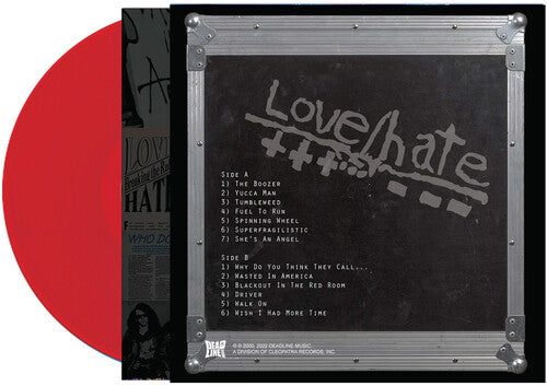 Love/Hate: Best Of - Re-cut - Red - VINYL LP "VINYLBADGES"