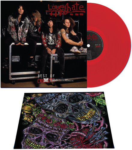 Love/Hate: Best Of - Re-cut - Red - VINYL LP "VINYLBADGES"