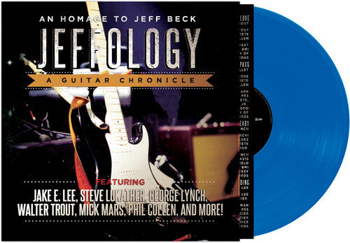 Various Artists: Jeffology - An Homage To Jeff Beck (Various Artists) - Blue - VINYL LP "VINYLBADGES"
