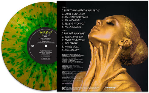 Enuff Z'nuff: Covered In Gold - Green/gold Splatter - VINYL LP "VINYLBADGES"