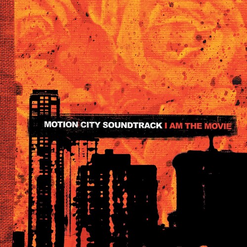 Motion City Soundtrack: I Am the Movie - Anniversary Edition - Tangerine w/Black Splatter - VINYL LP "VINYLBADGES"