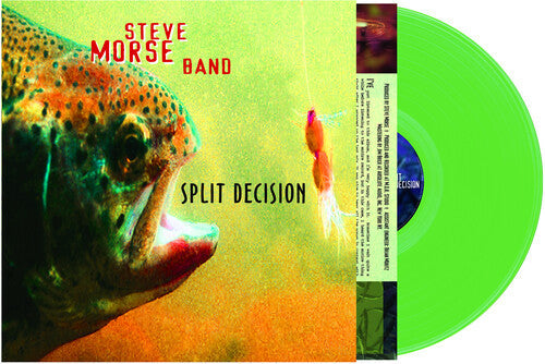 Steve Morse Band: Split Decision - Green - VINYL LP "VINYLBADGES"