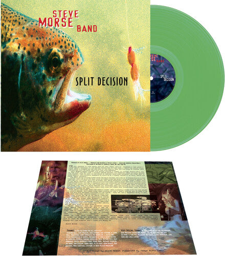 Steve Morse Band: Split Decision - Green - VINYL LP "VINYLBADGES"
