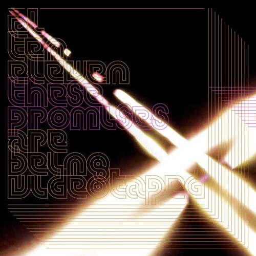 El Ten Eleven: These Promises Are Being Videotaped - Amber - VINYL LP "VINYLBADGES"