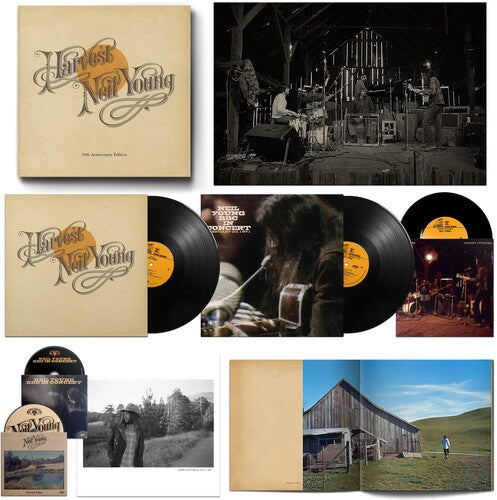 Neil Young: Harvest (50th Anniversary Edition) - VINYL LP "VINYLBADGES"