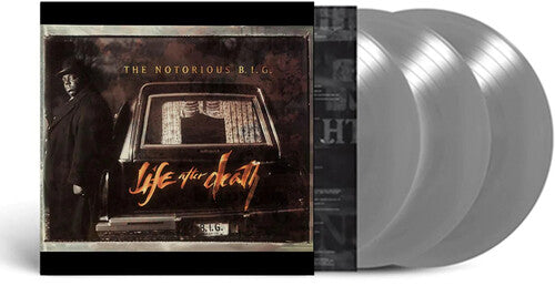 The Notorious B.I.G.: Life After Death - Silver Colored Vinyl - VINYL LP "VINYLBADGES"