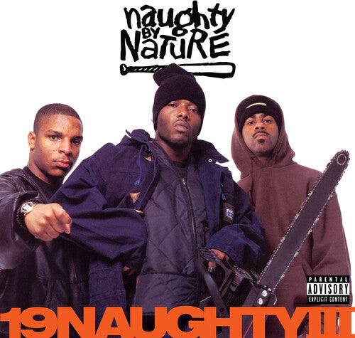 Naughty By Nature: 19 Naughty III - 30th Anniversary - Orange - VINYL LP "VINYLBADGES"