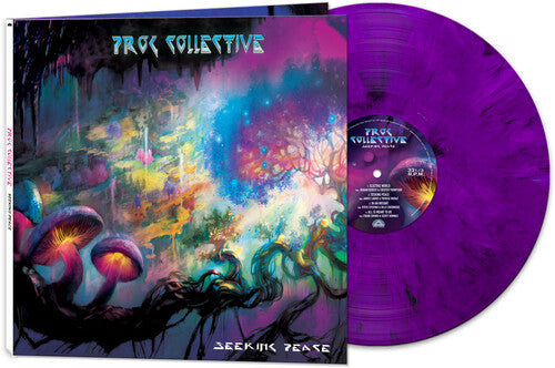 The Prog Collective: Seeking Peace - PURPLE MARBLE - VINYL LP "VINYLBADGES"