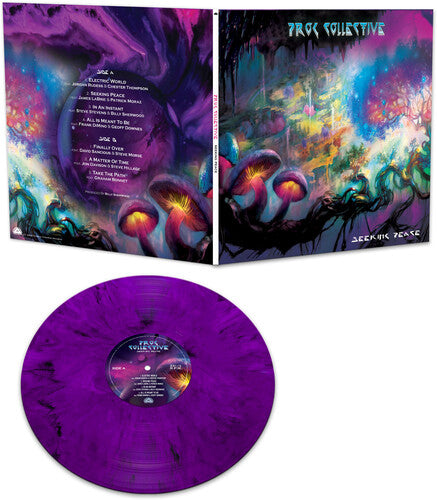 The Prog Collective: Seeking Peace - PURPLE MARBLE - VINYL LP "VINYLBADGES"