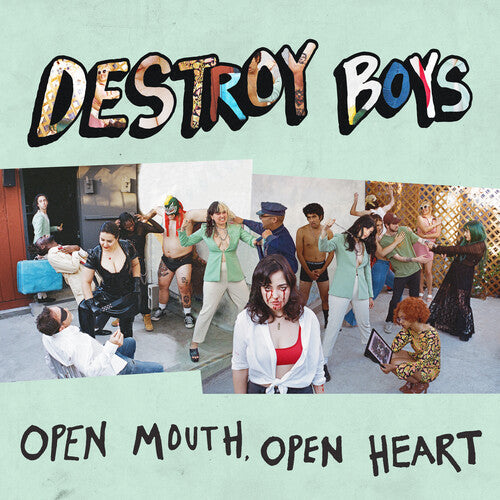 Destroy Boys: Open Mouth, Open Heart - Purple - VINYL LP "VINYLBADGES"
