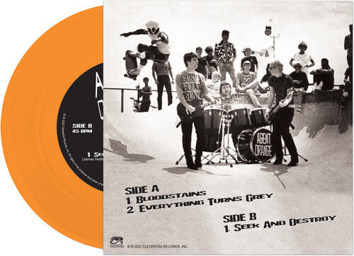 Agent Orange: Bloodstains - Orange - VINYL LP "VINYLBADGES"