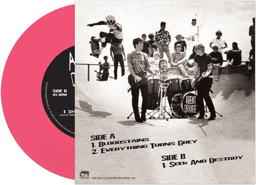 Agent Orange: Bloodstains - Pink - VINYL LP "VINYLBADGES"