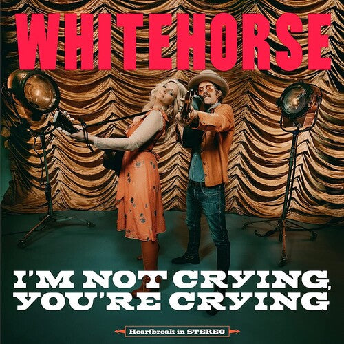 Whitehorse: I'M NOT CRYING, YOU'RE CRYING - VINYL LP "VINYLBADGES"