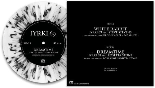 Steve Stevens: White Rabbit - Black/white Splatter - VINYL LP "VINYLBADGES"