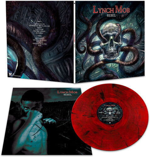Lynch Mob: Rebel - Red Marble - VINYL LP "VINYLBADGES"