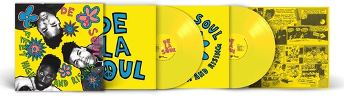 De La Soul: 3 Feet High And Rising - Yellow - VINYL LP "VINYLBADGES"