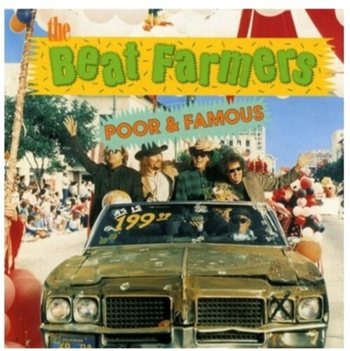 Beat Farmers: Poor & Famous - VINYL LP "VINYLBADGES"