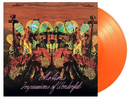 The Motions: Impressions Of Wonderful - Limited Gatefold 180-Gram Orange Colored Vinyl - VINYL LP "VINYLBADGES"