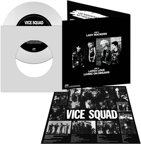 Vice Squad: Last Rockers - White - VINYL LP "VINYLBADGES"