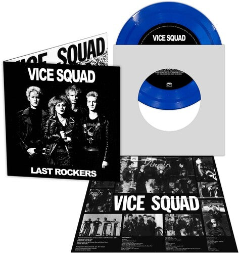 Vice Squad: Last Rockers - Blue - VINYL LP "VINYLBADGES"