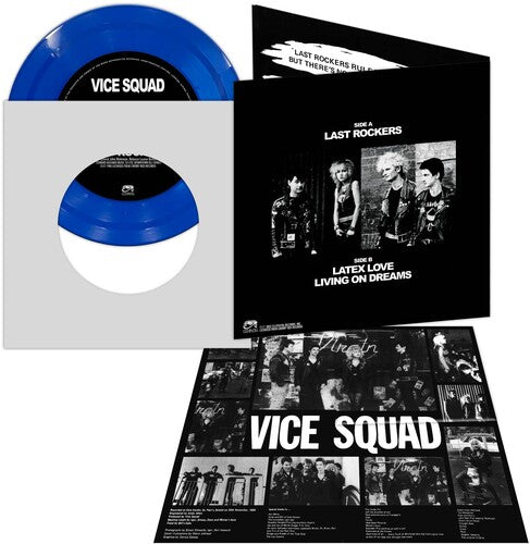 Vice Squad: Last Rockers - Blue - VINYL LP "VINYLBADGES"