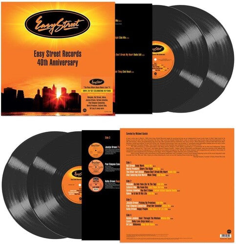 Various Artists: Easy Street Records: 40th Anniversary / Various - 140-Gram Black Vinyl - VINYL LP "VINYLBADGES"