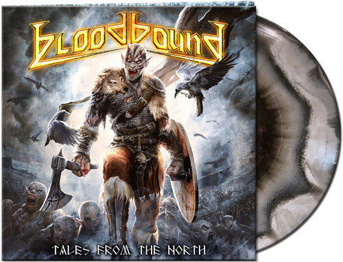 Bloodbound: Tales From The North - Black/white - VINYL LP "VINYLBADGES"