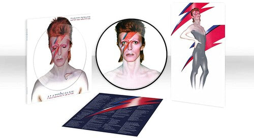 David Bowie: Aladdin Sane (50th Anniversary Picture Disc) [2013 Remaster] - VINYL LP "VINYLBADGES"