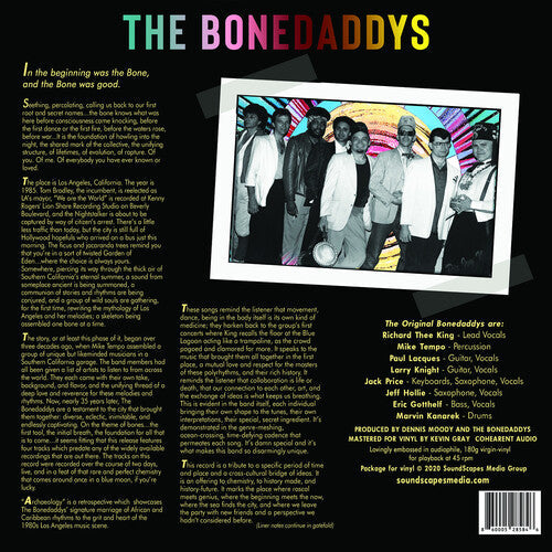 The Bonedaddys: Archaeology - VINYL LP "VINYLBADGES"