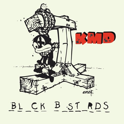 K.M.D.: Black Bastards - Red - VINYL LP "VINYLBADGES"