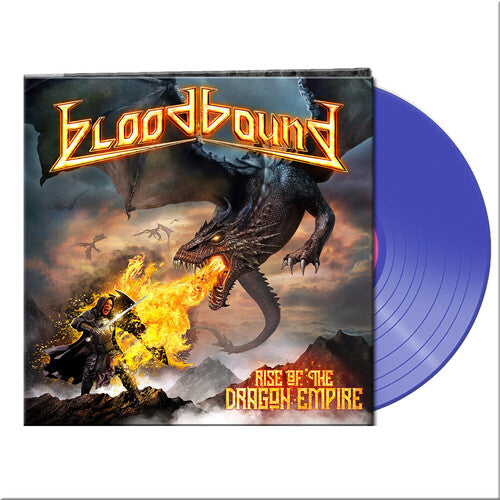 Bloodbound: Rise Of The Dragon Empire - Blue - VINYL LP "VINYLBADGES"
