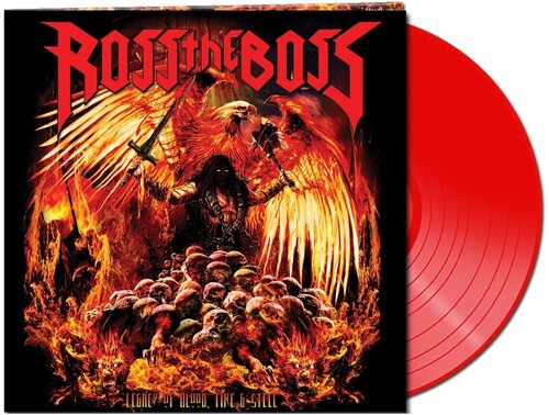 Ross the Boss: Legacy Of Blood, Fire & Steel - Red - VINYL LP "VINYLBADGES"