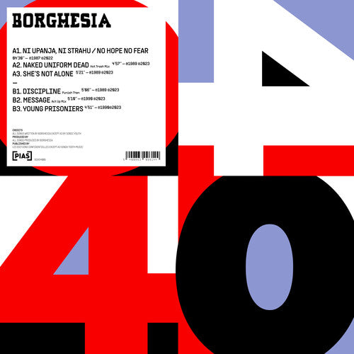 Borghesia: - PIAS 40 - VINYL LP "VINYLBADGES"
