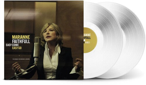 Marianne Faithfull: Easy Come Easy Go - White - VINYL LP "VINYLBADGES"