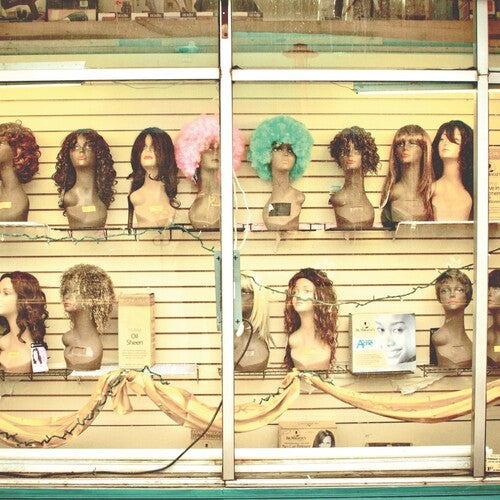 Lightning Love: Blonde Album - Pink & Blue Splatter - VINYL LP "VINYLBADGES"