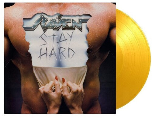 Raven: Stay Hard - Limited 180-Gram Yellow Colored Vinyl - VINYL LP "VINYLBADGES"