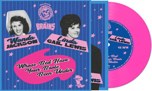 Linda Gail Lewis: Whose Bed Have Your Boots Been Under? - Pink - VINYL LP "VINYLBADGES"